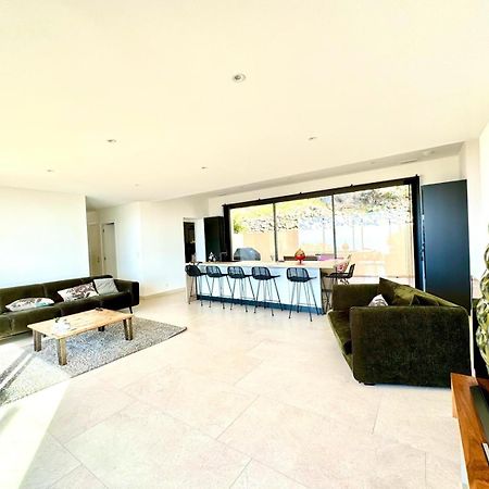 Super Villa Moderne Corbara Vue Mer Exterior photo