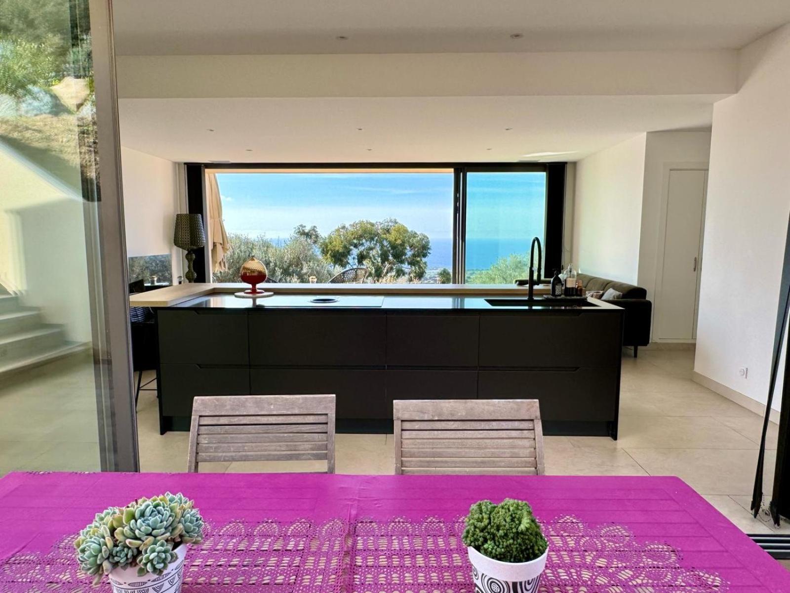 Super Villa Moderne Corbara Vue Mer Exterior photo