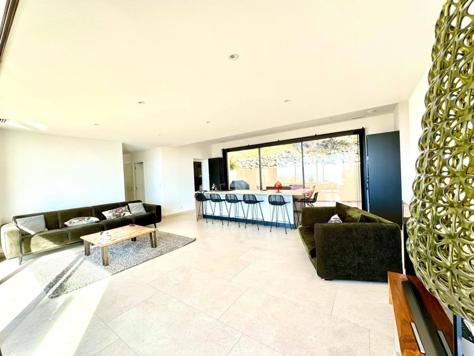 Super Villa Moderne Corbara Vue Mer Exterior photo