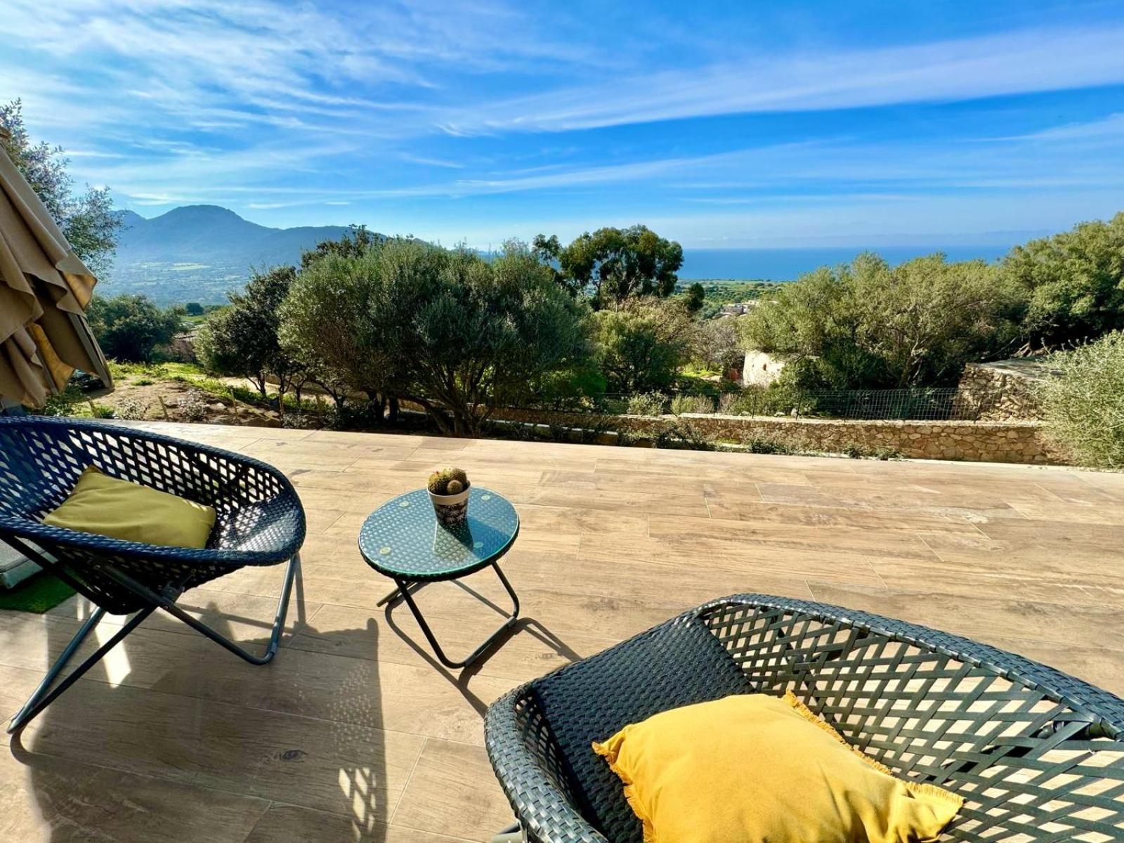 Super Villa Moderne Corbara Vue Mer Exterior photo