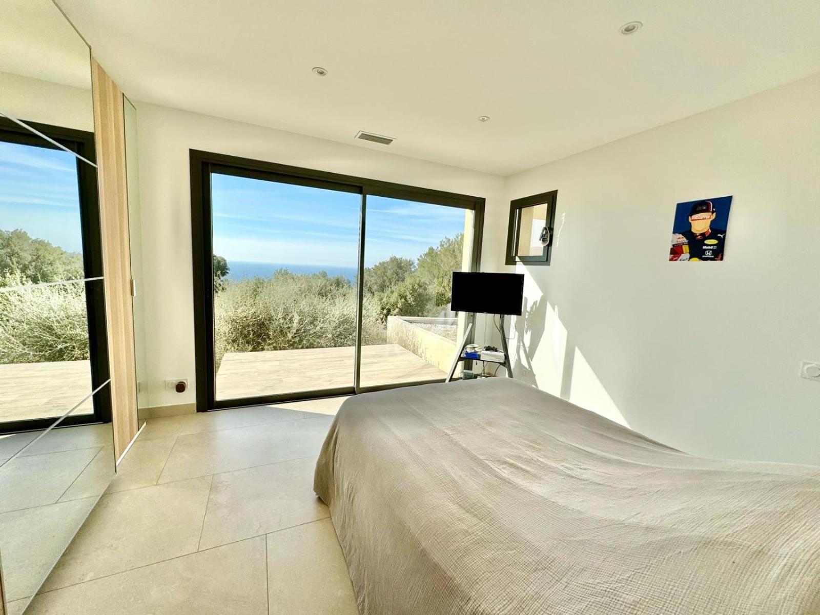 Super Villa Moderne Corbara Vue Mer Exterior photo